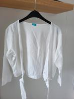 Wit overslagvestje XXL punto, Kleding | Dames, Wit, Maat 46/48 (XL) of groter, Ophalen of Verzenden, Zo goed als nieuw