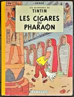 Les Cigares du Pharaon B14 1955 EO française, Boeken, Gelezen, Eén stripboek, Ophalen of Verzenden, Hergé