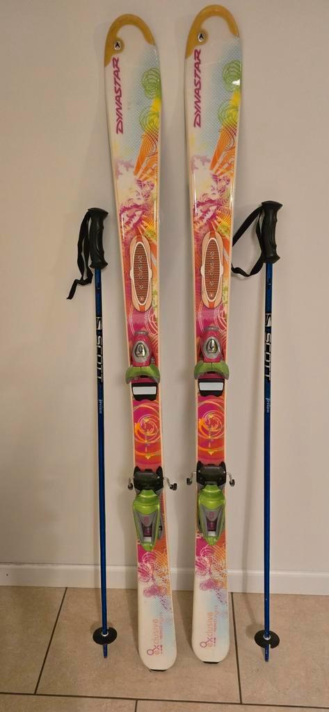 Ski femme Dynastar 143cm très peu servi, Sport en Fitness, Skiën en Langlaufen, Zo goed als nieuw, Ski