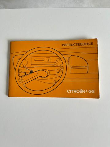 Instructieboekjes Citroën GS 1975