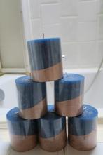 Blokkaarsen blauw vanaf 1 €, Huis en Inrichting, Woonaccessoires | Kandelaars en Kaarsen, Nieuw, Minder dan 25 cm, Overige materialen