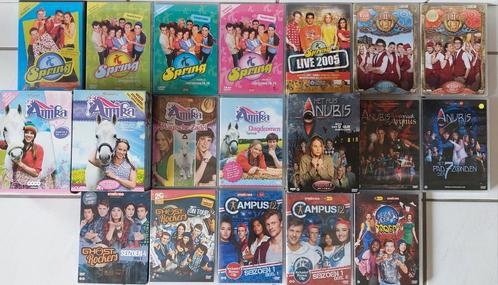 Dvd's Het huis Anubis Spring Amika Hotel13 Ghostrockers Camp, Cd's en Dvd's, Dvd's | Kinderen en Jeugd, Ophalen of Verzenden