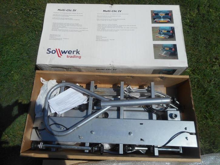 porte vélo pour 4 vélos servi 2x PETIT PRIX boite d'origine, Auto diversen, Fietsendragers, Ophalen