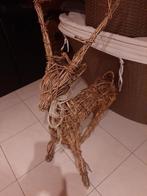 Hert in hout, Huis en Inrichting, Ophalen, Zo goed als nieuw