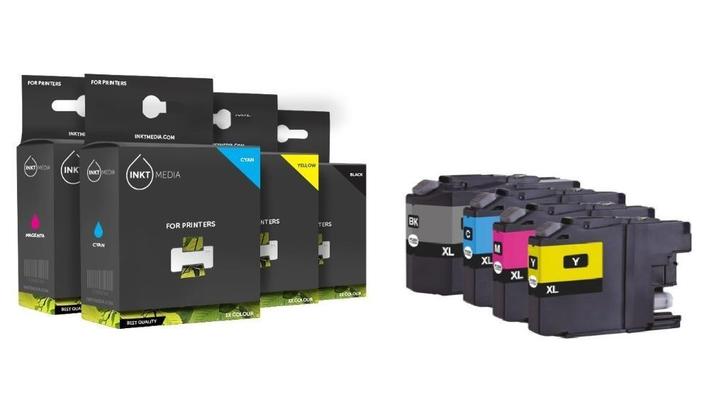 Alternatief Brother LC421 LC-421 LC-421xl LC421 huismerk new, Computers en Software, Printerbenodigdheden, Nieuw, Cartridge, Ophalen of Verzenden