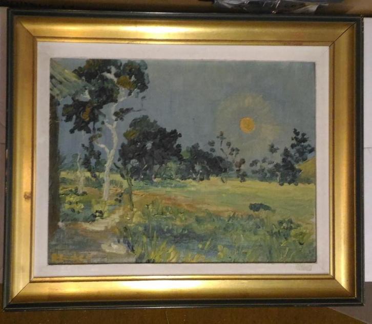 Mooi impressionistisch werkje van Anna Zucker, Antiek en Kunst, Kunst | Schilderijen | Modern, Ophalen