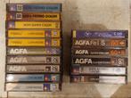 AGFA muziekcassettes, Cd's en Dvd's, 2 t/m 25 bandjes, Gebruikt, Ophalen of Verzenden