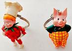 Porte-clés Flipje (Tiel) / Fruit Man ou Bertje Big, de 1966, Verzamelen, Ophalen of Verzenden, Gebruikt, Knuffel of Figuurtje