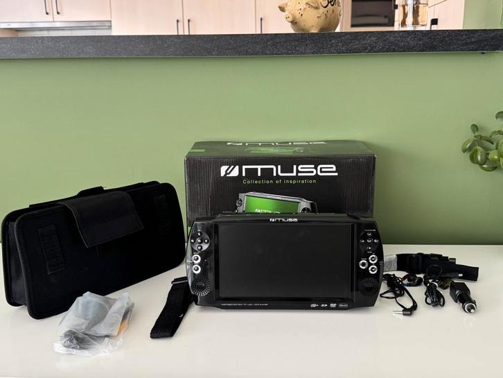 Muse M-852DP draagbare DVD-speler – nooit gebruikt, in doos, TV, Hi-fi & Vidéo, Lecteurs DVD, Neuf, Lecteur DVD, Portable, Enlèvement
