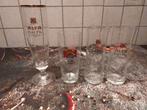 Alfa Edel pils verschillende verzamel glazen, Ophalen of Verzenden, Zo goed als nieuw, Glas of Glazen, Overige merken