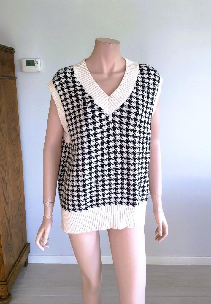 ZARA - super modieuze debardeur - trui - oversized - S, Kleding | Dames, Truien en Vesten, Zo goed als nieuw, Maat 36 (S), Overige kleuren