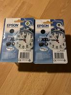 Epson 2 zwarte 27XXL printercartridges, Ophalen of Verzenden, Nieuw, Epson