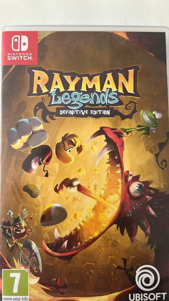 Nintendo switch game Rayman Legends Definitive edition, Ophalen, Zo goed als nieuw