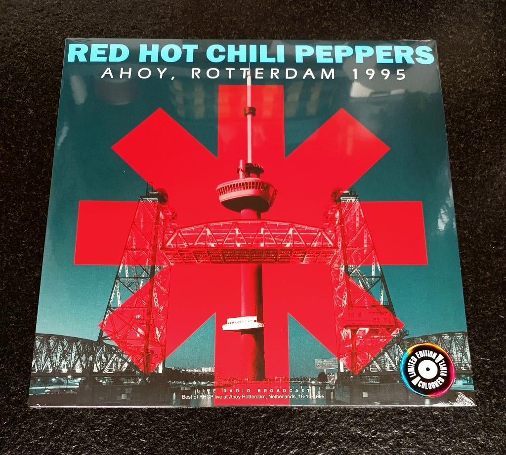LP - Red Hot Chili Peppers - Ahoy Rotterdam 1995 - live, CD & DVD, Vinyles | Rock, Neuf, dans son emballage, Vinyle coloré, Scellé