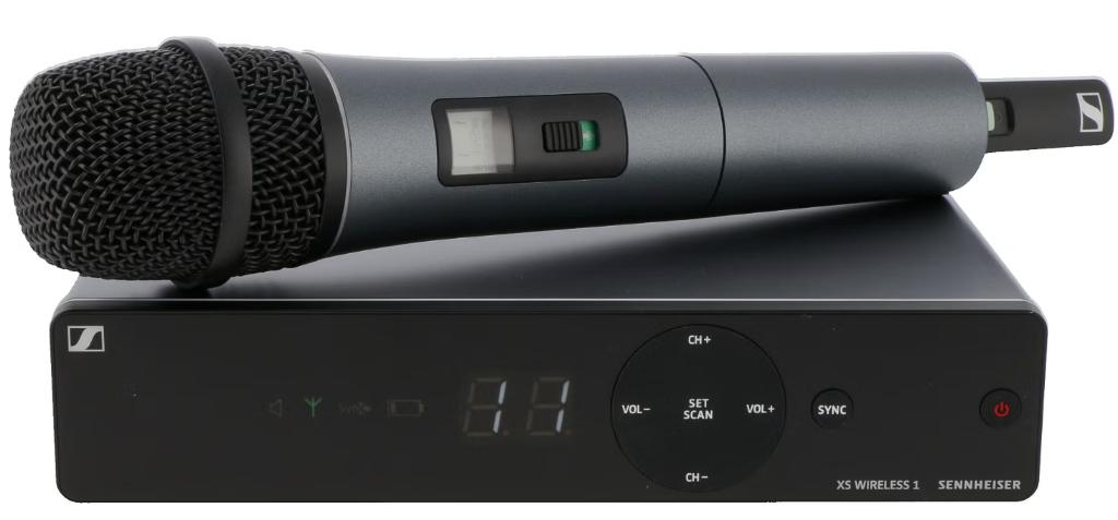 Sennheiser XSW 1-835 draadloze vocal set (B: 614-638 Mhz), Ophalen of Verzenden, Zo goed als nieuw, Audio