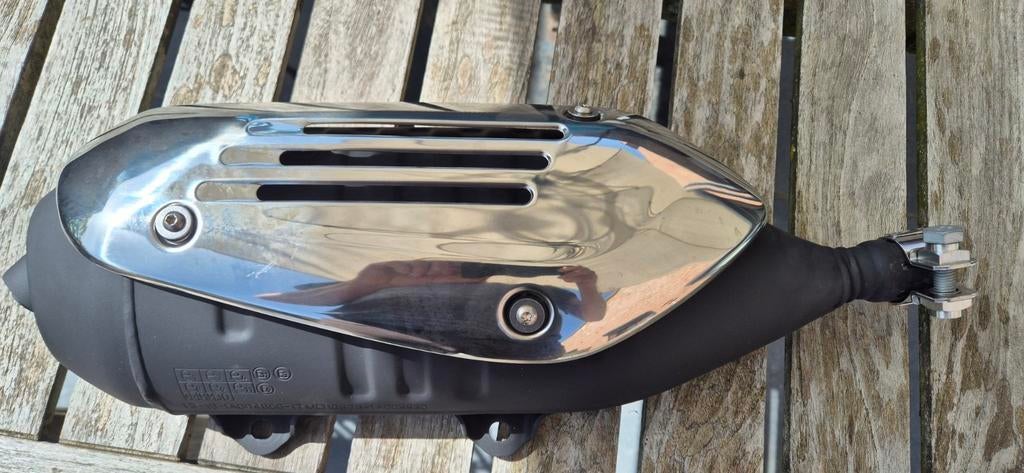 Originele uitlaat vespa gts supersport 125cc, Fietsen en Brommers, Scooters | Vespa, Ophalen