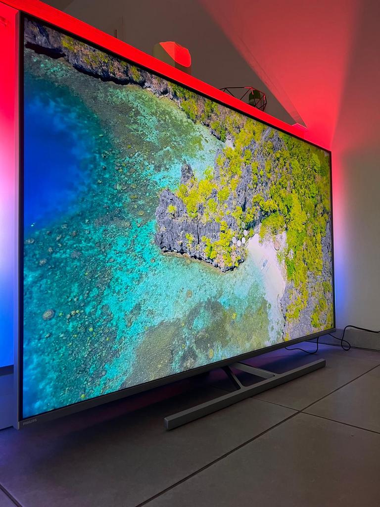 Philips The One 55inch Android TV, Audio, Tv en Foto, Televisies, Philips, LED, 50 Hz, Ophalen of Verzenden