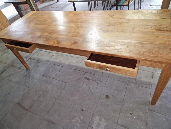 Franse boerentafel eettafel, Huis en Inrichting, Tafels | Eettafels, Eikenhout, Ophalen