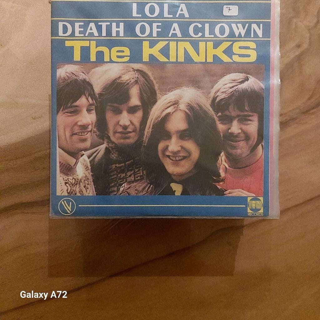 kinks lola, Cd's en Dvd's, Vinyl Singles, Gebruikt, 7 inch, Single, Ophalen of Verzenden
