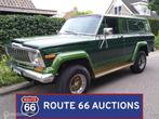 Jeep Cherokee Chief | 1977 | Route 66 Auctions, Auto's, Jeep, Zwart, Bedrijf, Handgeschakeld