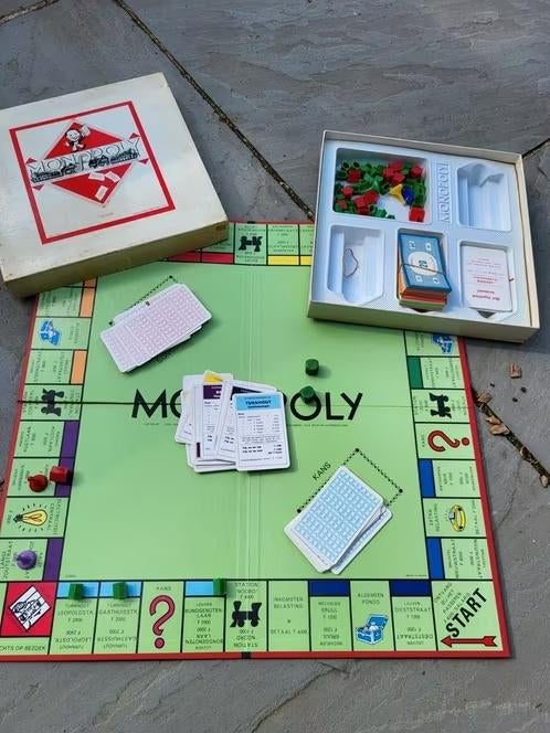 Vintage Monopoly België (Jaren '70) – Parker/Clipper, Hobby en Vrije tijd, Gezelschapsspellen | Bordspellen, Ophalen of Verzenden