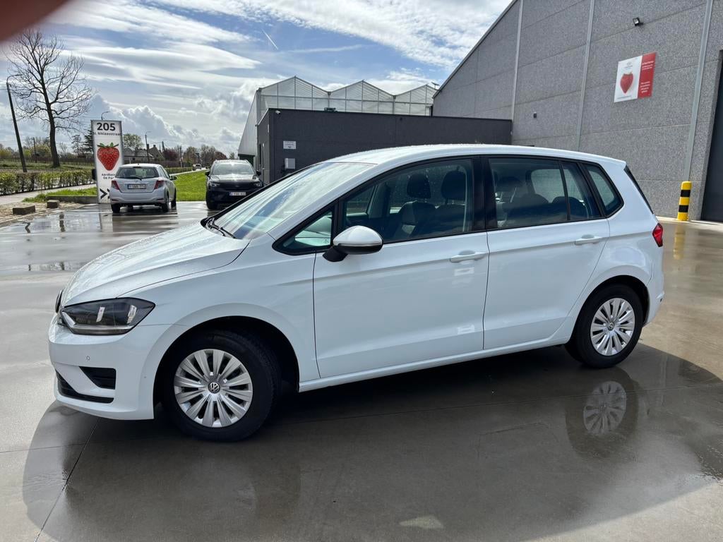 VOLKSWAGEN GOLF SPORTVAN BENZINE Euro 6b/ ONDERHOUDSBOEKJE, Auto's, Volkswagen, 4 cilinders, 1198 cc, Wit, Golf Sportsvan