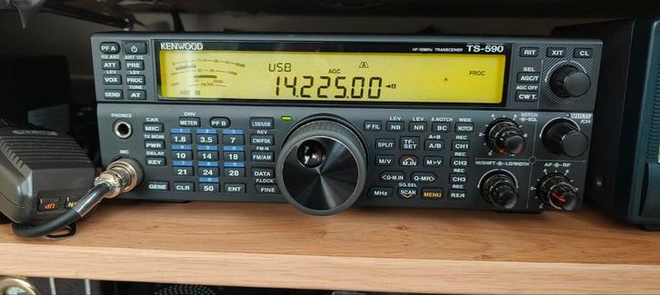 KENWOOD TS 590 SG in perfecte staat, als nieuw!, Télécoms, Émetteurs & Récepteurs, Comme neuf, Émetteur et Récepteur, Enlèvement