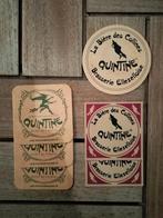 CARTES À BIÈRE/SOUS-VERRES À BIÈRE ANCIENNES LOT QUINTINE, Enlèvement ou Envoi