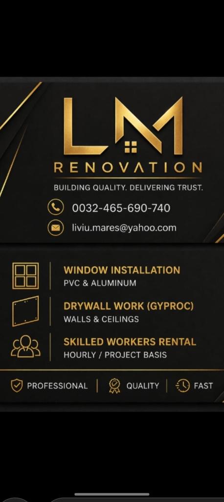 Rénovation LM, Services & Professionnels, Rénovation ou Construction