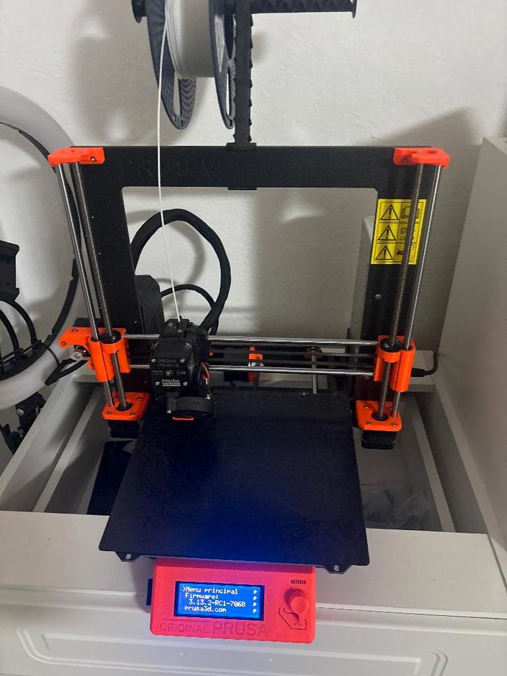 Originele Prusa i3 MK3 3D-printer — functioneel, Computers en Software, 3D Printers, Gebruikt, Ophalen