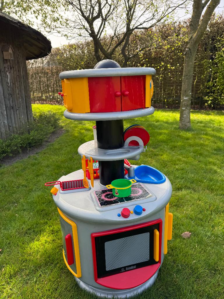 kitchenette pour jouets, Enlèvement, Utilisé, Plastique, Jouer à la cuisine