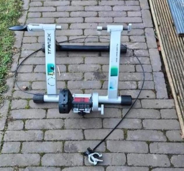 Fietstrainer, Ophalen