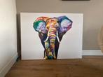 Schilderij olifant, Antiek en Kunst, Kunst | Schilderijen | Abstract, Ophalen