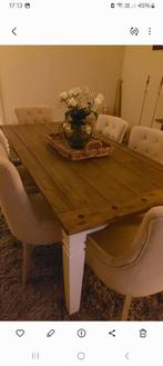 Tafel, salontafel en kast landelijke stijl, Huis en Inrichting, Ophalen, Gebruikt