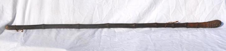 canne a secret style bambou noir poigné special (2), Collections, Collections Autre, Utilisé, Enlèvement ou Envoi