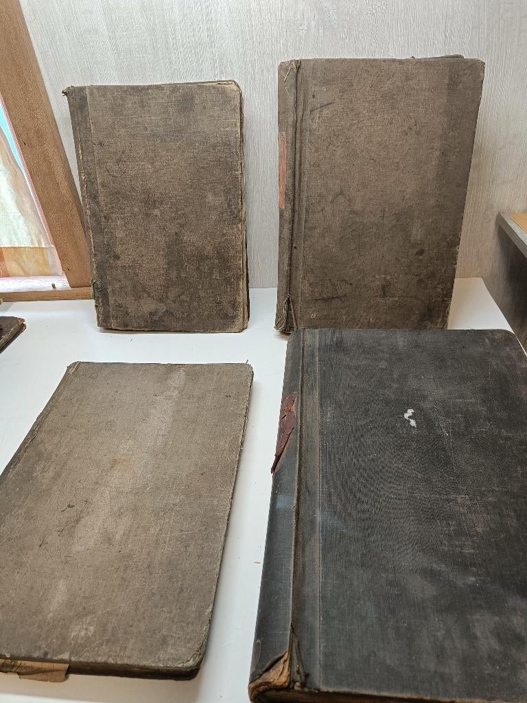 Kasboeken van een bierhandel eind 1800 café regio Gent, Ophalen of Verzenden