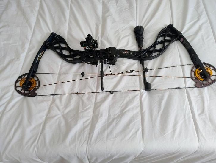 arc à poulie Bowtech, Sport en Fitness, Handboogschieten, Gebruikt, Compoundboog, Ophalen