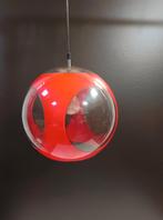 Vintage red space age lamp Bug Eye 1970s, Ophalen of Verzenden, Gebruikt, Kunststof
