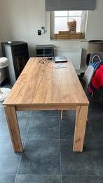 Table longue de cuisine, Maison & Meubles, Enlèvement, Comme neuf, Chêne