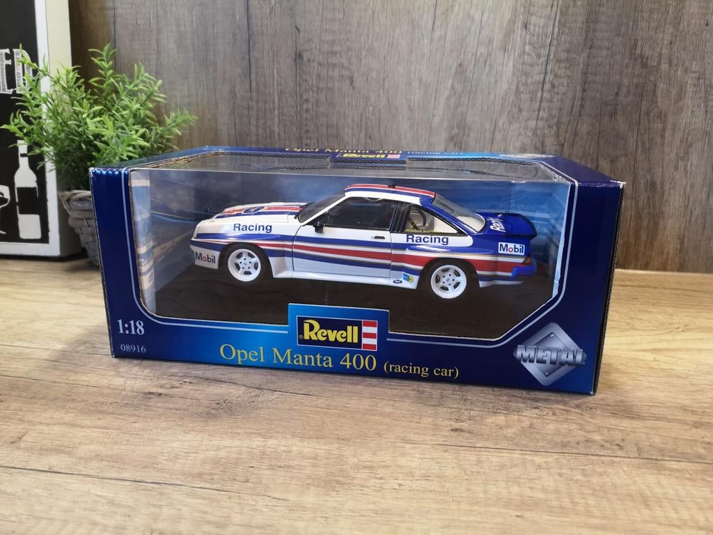1:18 Revell Opel Manta 400 Rothmans, Hobby en Vrije tijd, Modelauto's | 1:18, Ophalen of Verzenden, Nieuw, Auto, Revell