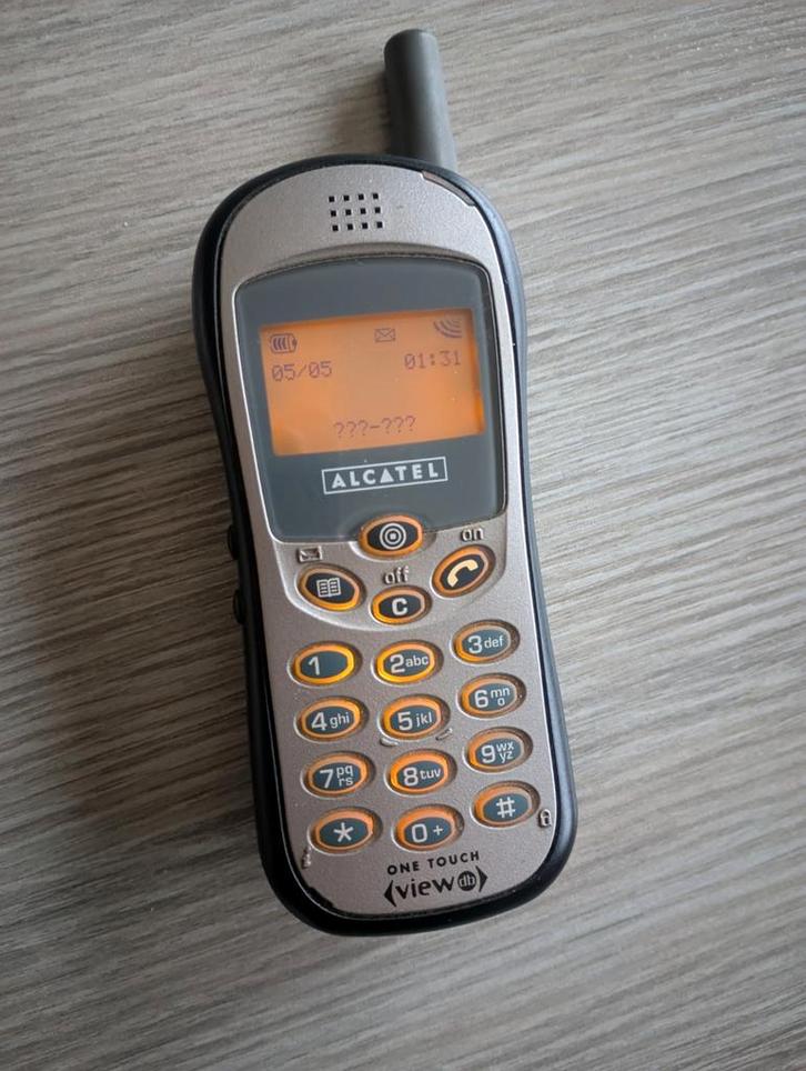 Alcatel One Touch View DB @ retro mobiele telefoon, Telecommunicatie, Mobiele telefoons | Overige merken, Zo goed als nieuw, Ophalen of Verzenden