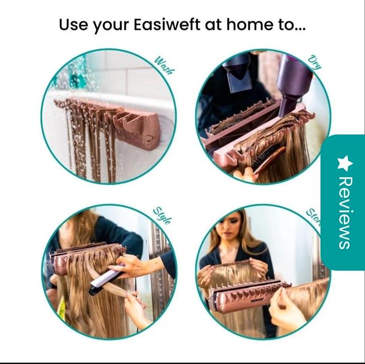 Hair extension holder, Handtassen en Accessoires, Uiterlijk | Haarverzorging, Ophalen