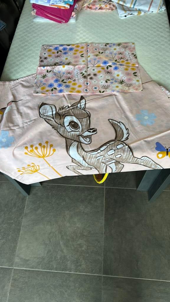 Donsdekensloop kussensloop Kleuterbed, Enlèvement ou Envoi, Comme neuf