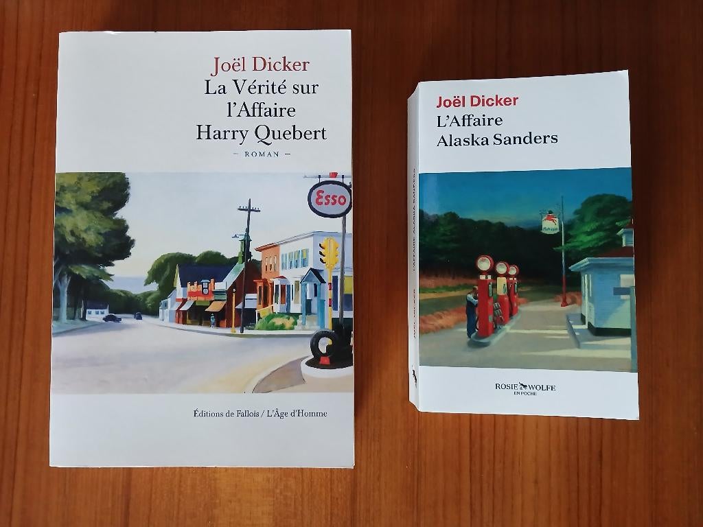 Joel Dicker - 2 romans die zich afspelen in Amerika, Ophalen, Zo goed als nieuw, Joël Dicker, Amerika