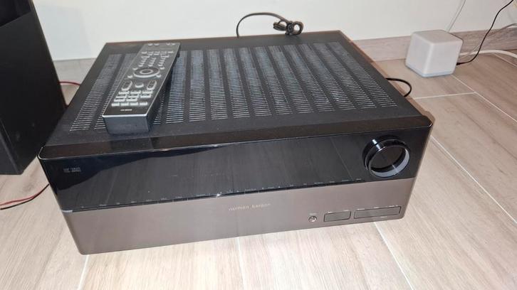 Harman Kardon verterker met Bose luidsprekers, TV, Hi-fi & Vidéo, Amplificateurs & Ampli-syntoniseurs, Comme neuf, Stéréo, 60 à 120 watts