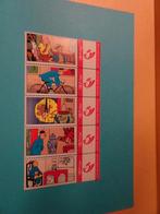 Feuillet 5 timbres Prior Tintin - Le Lotus Bleu, Enlèvement ou Envoi, Tintin, Neuf, Image, Affiche ou Autocollant