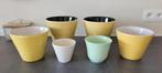 Vintage bloempotten, Ophalen, Gebruikt, Aardewerk, Binnen