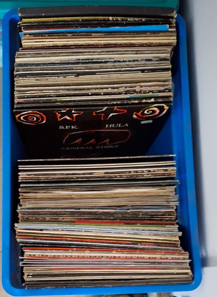 EEN HELE VINYLHOES uit de jaren 80 tot de jaren 90, Cd's en Dvd's, Vinyl | Overige Vinyl, Gebruikt, Colored vinyl, Originele persing