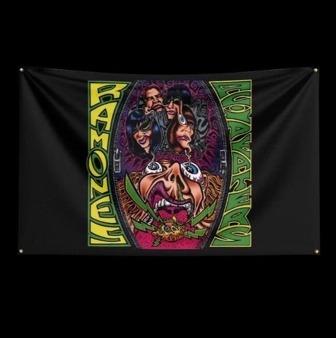 Grote vlaggen The Ramones (150x90cm), Ophalen of Verzenden, Nieuw