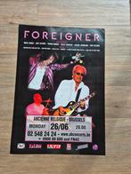 Affiche de concert Foreigner Ancienne Belgique, Enlèvement ou Envoi, Comme neuf, Musique